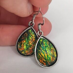 🌞10 for $15 Faux Opal Iridescent Drop Earrings